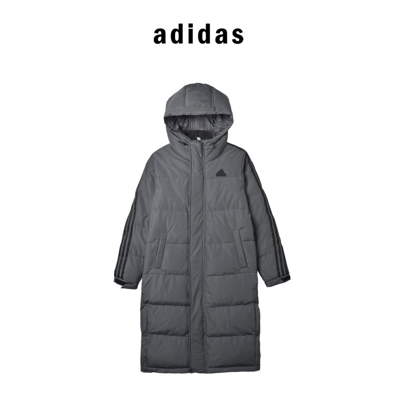 Black Long Puffer Down Jacket view