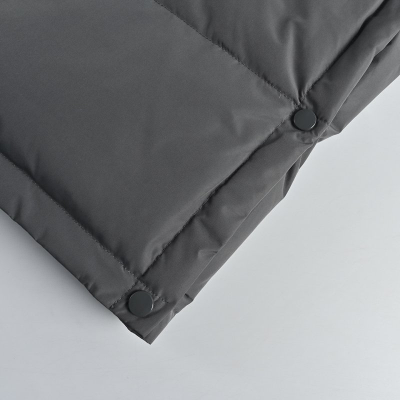 Black Long Puffer Down Jacket view