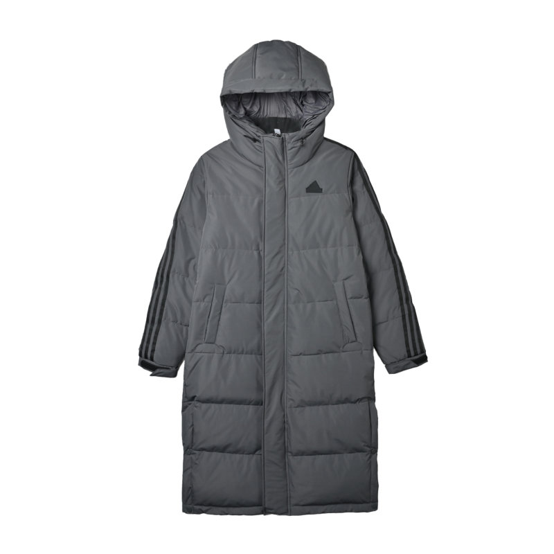 Black Long Puffer Down Jacket view