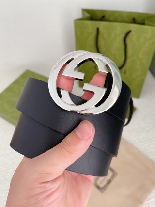Gucci GG Marmont Double G Buckle Belt Black 3.8cm