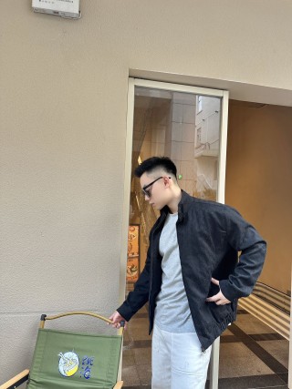 Gucci GG Monogram Black Zip Jacket view 4
