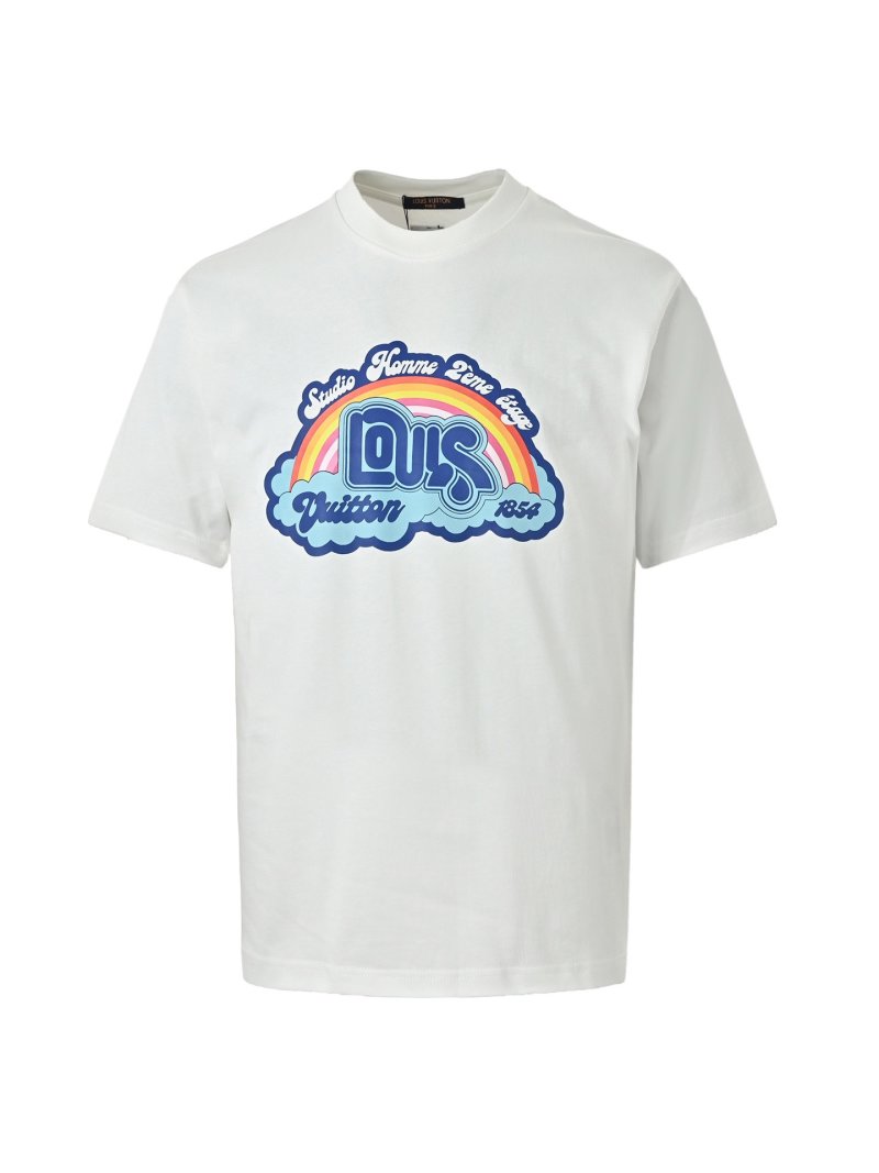 White Graphic Logo Short Sleeve T-Shirt view