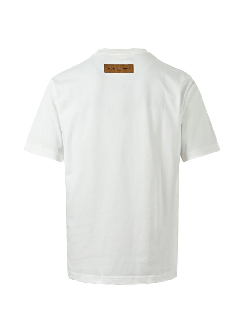 White Graphic Logo Short Sleeve T-Shirt view