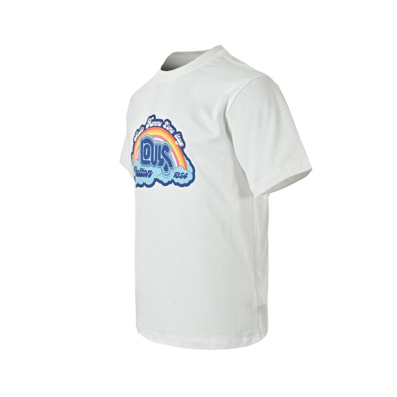 White Graphic Logo Short Sleeve T-Shirt view