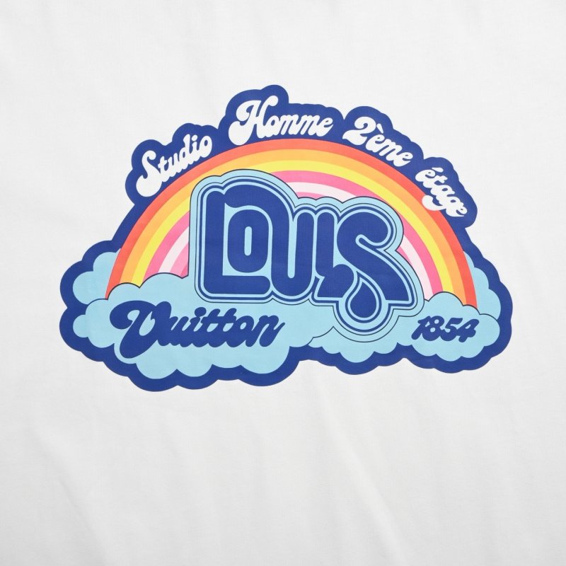 White Graphic Logo Short Sleeve T-Shirt view