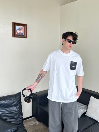 Prada White Pocket T-Shirt view 2