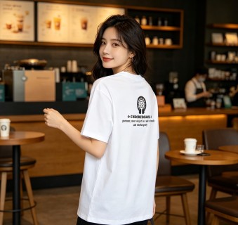 Chrome Hearts Horseshoe Logo White T-Shirt view 2