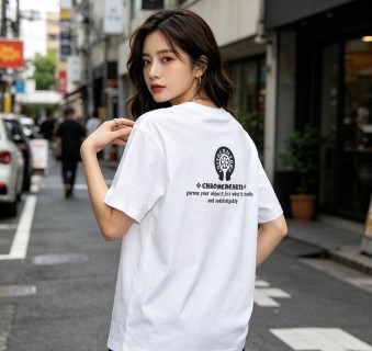Chrome Hearts Horseshoe Logo White T-Shirt view 7