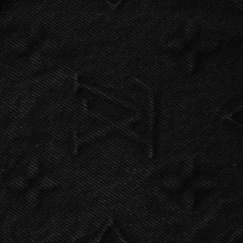 Louis Vuitton Monogram Denim Short Sleeve Shirt Black view