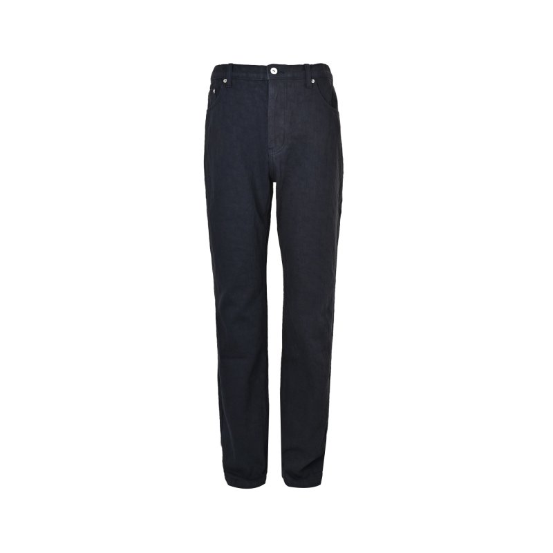 Navy Blue Denim Jeans - Classic Fit view