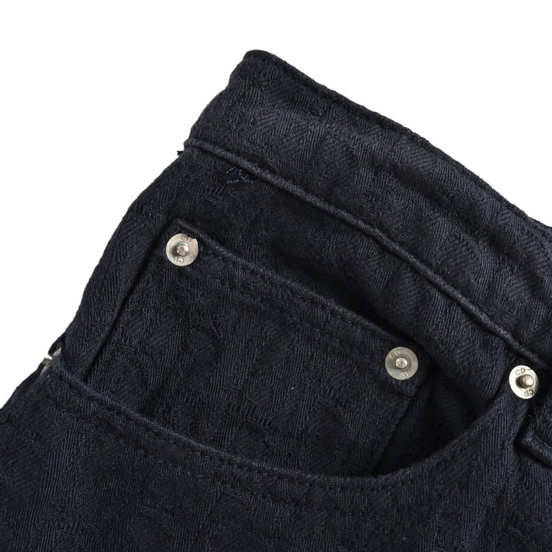 Navy Blue Denim Jeans - Classic Fit view
