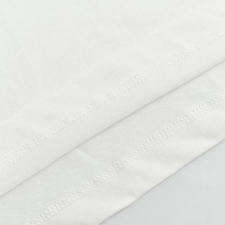 White Short Sleeve T-Shirt with Chest Logo Print view 12