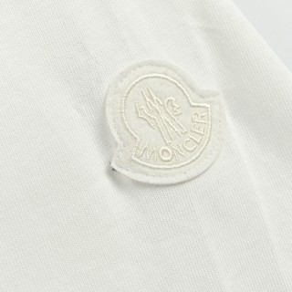 White Short Sleeve T-Shirt with Chest Logo Print view 14