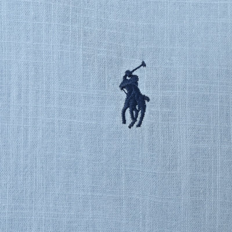 Polo Ralph Lauren Light Blue Oxford Button-Up Shirt view