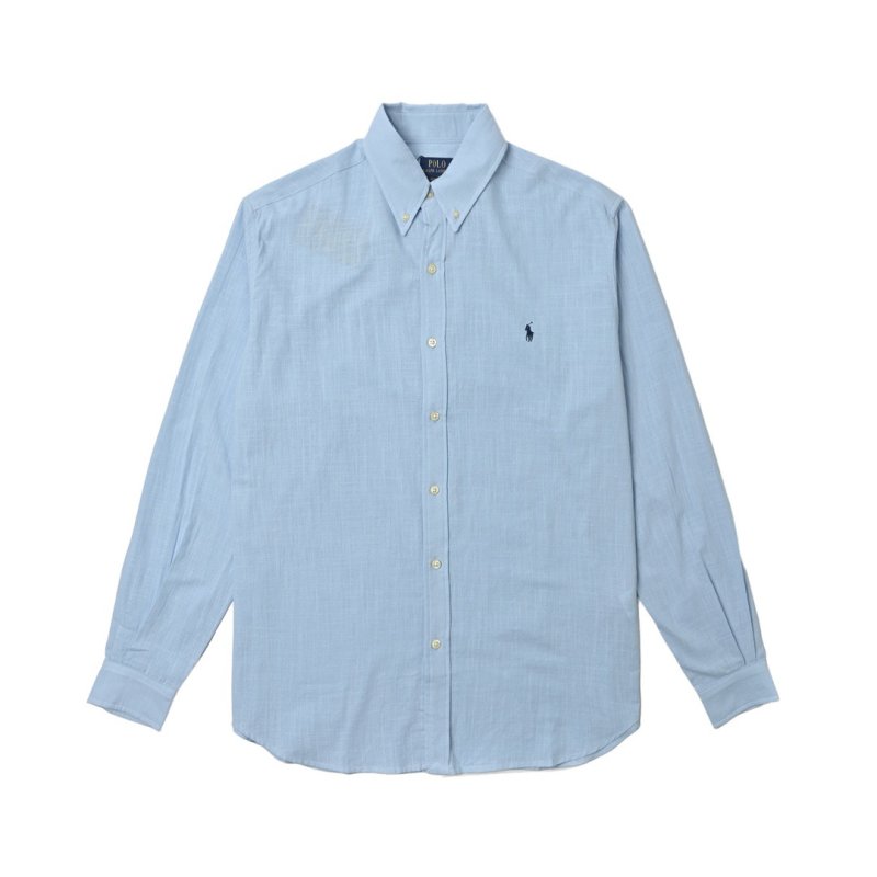 Polo Ralph Lauren Light Blue Oxford Button-Up Shirt view