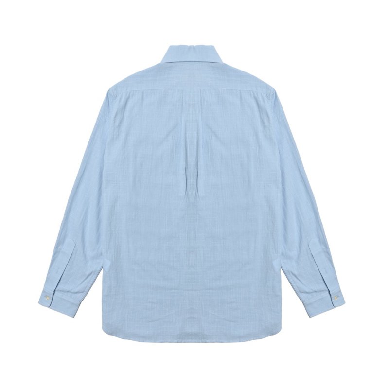 Polo Ralph Lauren Light Blue Oxford Button-Up Shirt view