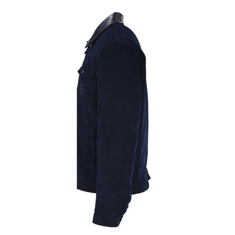 Gucci Black Corduroy Collared Jacket view