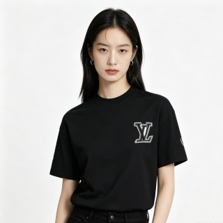 Louis Vuitton Black Short Sleeve Logo T-Shirt view 6