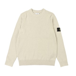 Stone Island Beige Crewneck Sweater view 3
