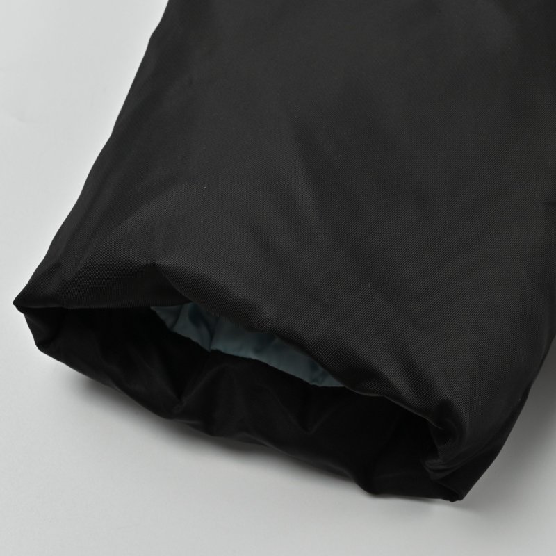 Black Puffer Down Jacket - Women's Oversized Fit view