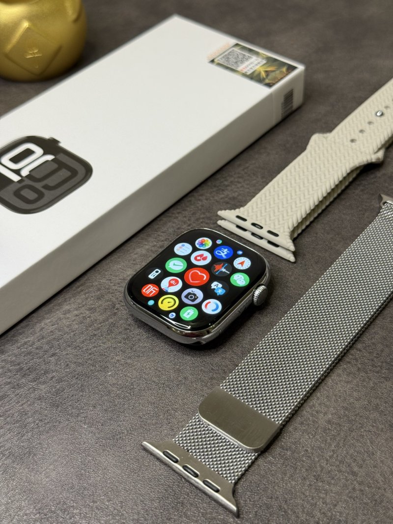 Apple Watch S10 Series 46mm Stainless Steel Smartwatch view