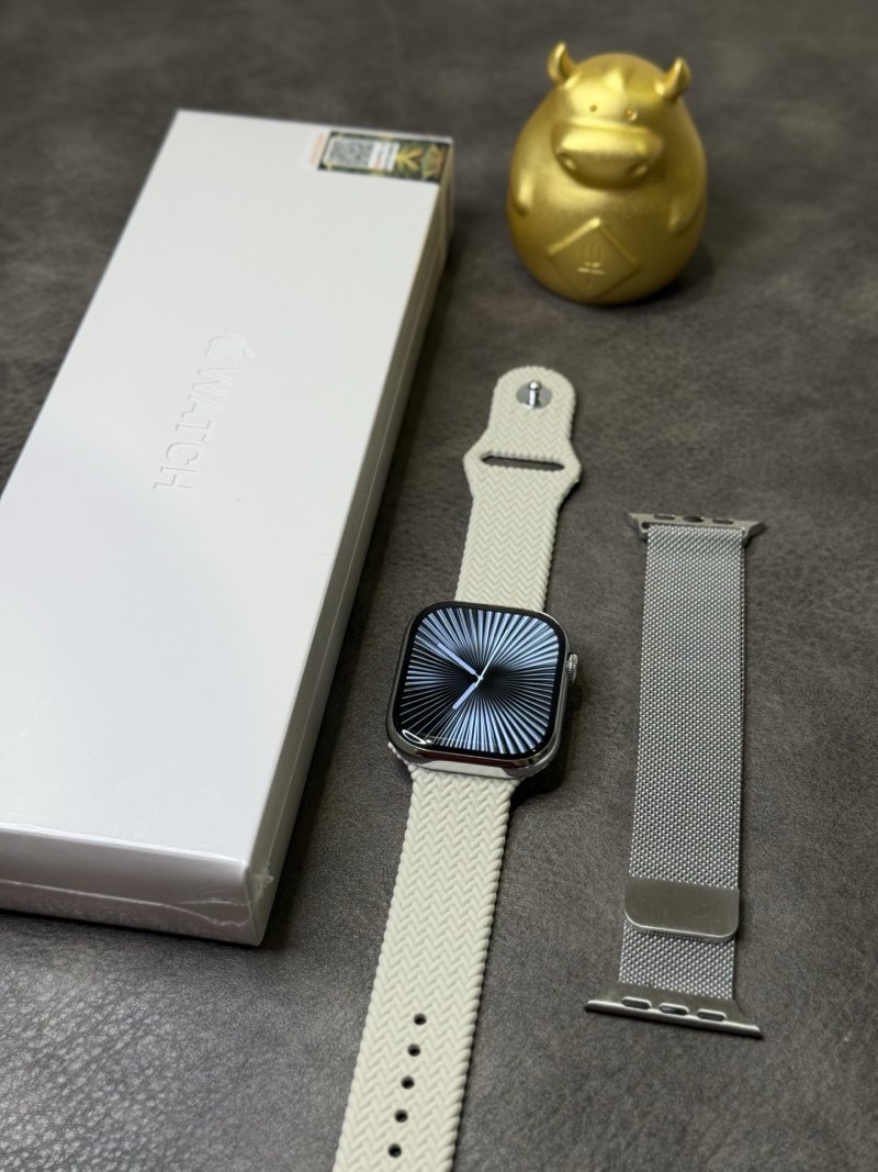 Apple Watch S10 Series 46mm Stainless Steel Smartwatch view
