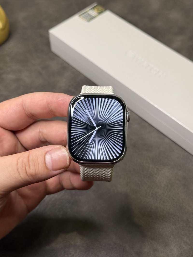 Apple Watch S10 Series 46mm Stainless Steel Smartwatch view