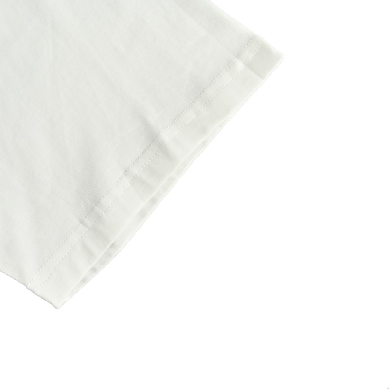 White Floral Embroidered Short Sleeve T-Shirt view
