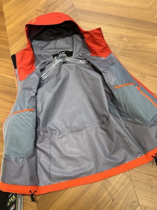 Arc'teryx Red Gore-Tex Shell Jacket with PitZip Ventilation