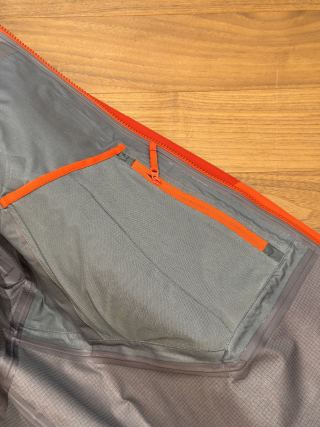 Arc'teryx Red Gore-Tex Shell Jacket with PitZip Ventilation view 5