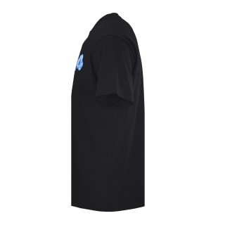 Fendi Blue Logo Black T-Shirt view 8