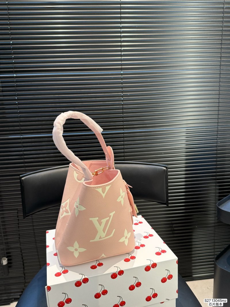 Louis Vuitton BB Bucket Bag Monogram Canvas Pink view