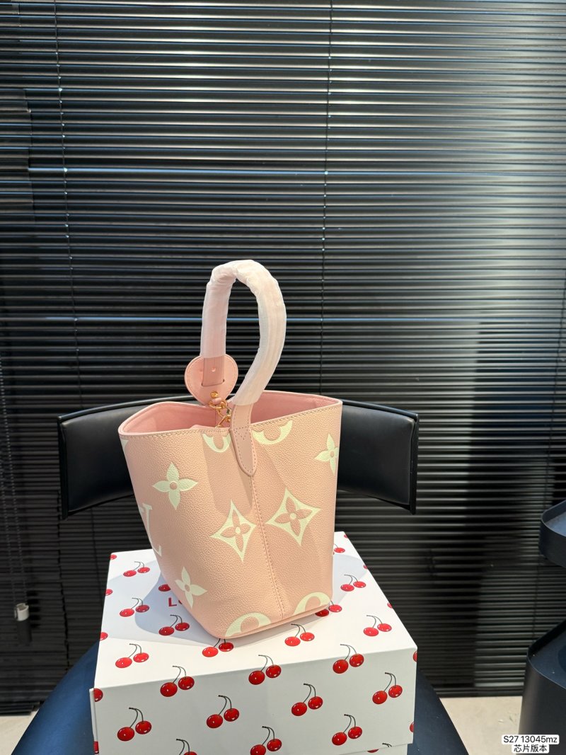 Louis Vuitton BB Bucket Bag Monogram Canvas Pink view