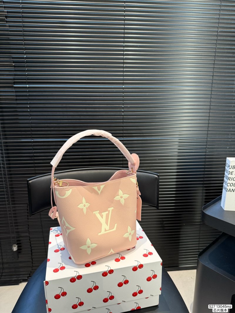 Louis Vuitton BB Bucket Bag Monogram Canvas Pink view
