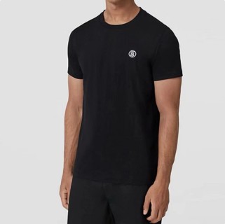 Moncler Black Crewneck Short Sleeve T-Shirt view 2