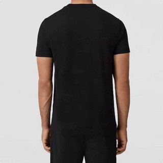 Moncler Black Crewneck Short Sleeve T-Shirt view 3