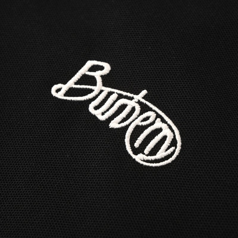 Burberry Black Embroidered Polo Shirt view