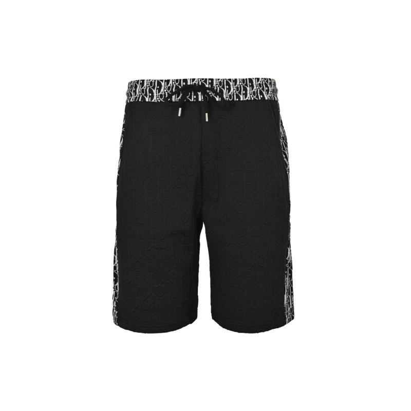 Dior Monogram Jacquard Black Shorts view