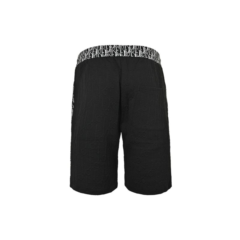 Dior Monogram Jacquard Black Shorts view