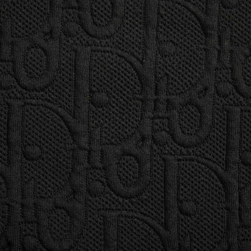Dior Monogram Jacquard Black Shorts view