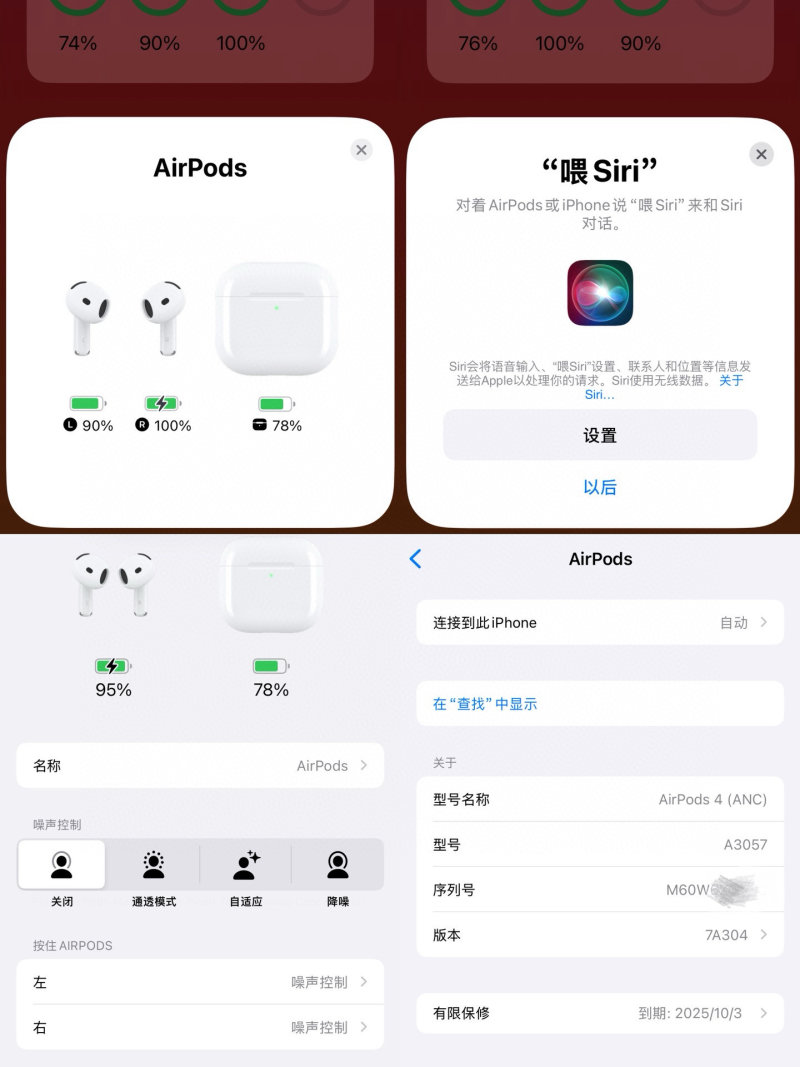 Apple AirPods 4 ANC Year of the Snake Limited Edition view