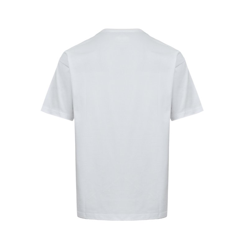 White Graphic Print Short Sleeve T-Shirt view