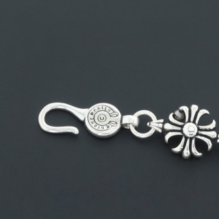 Chrome Hearts Nine Cross Sterling Silver Bracelet Large view 3