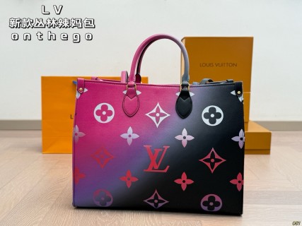 Louis Vuitton OnTheGo Monogram Canvas Tote - Multi Color