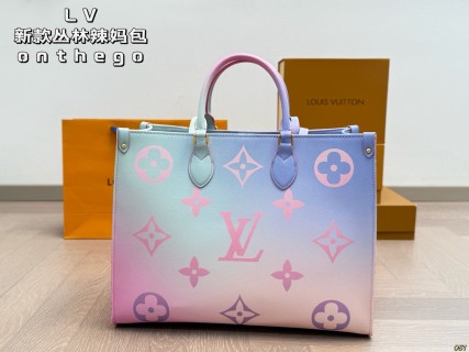 Louis Vuitton OnTheGo Monogram Canvas Tote - Multi Color view 2