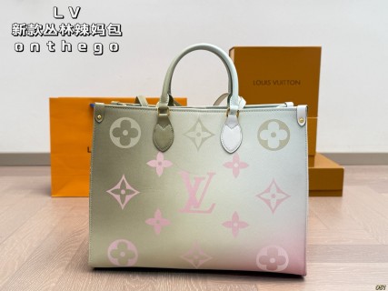 Louis Vuitton OnTheGo Monogram Canvas Tote - Multi Color view 3
