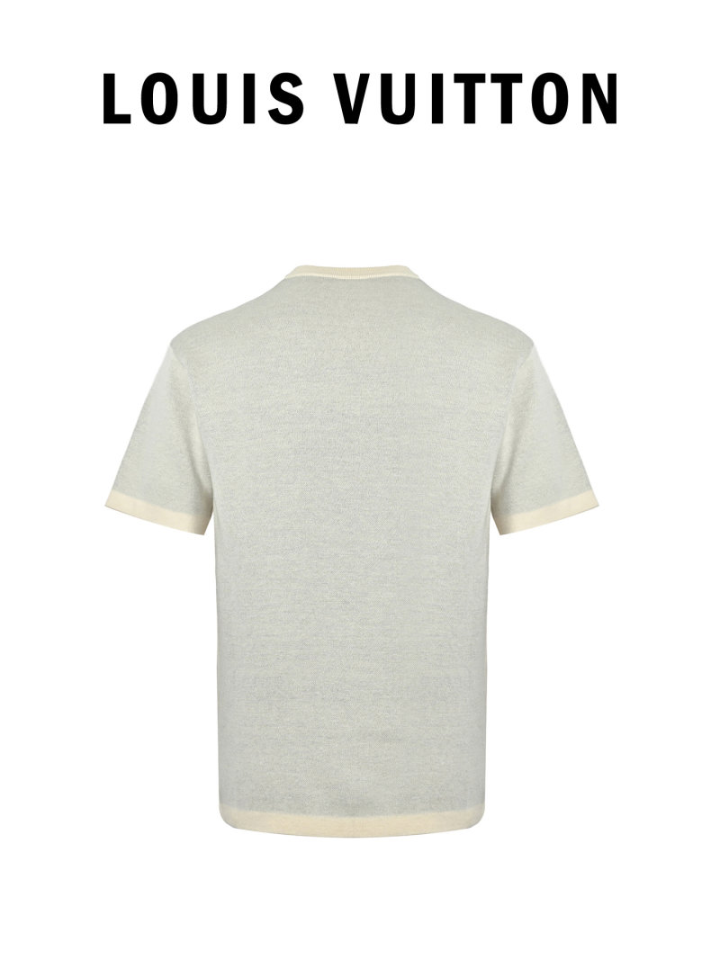 Louis Vuitton Cream Graphic Logo T-Shirt view