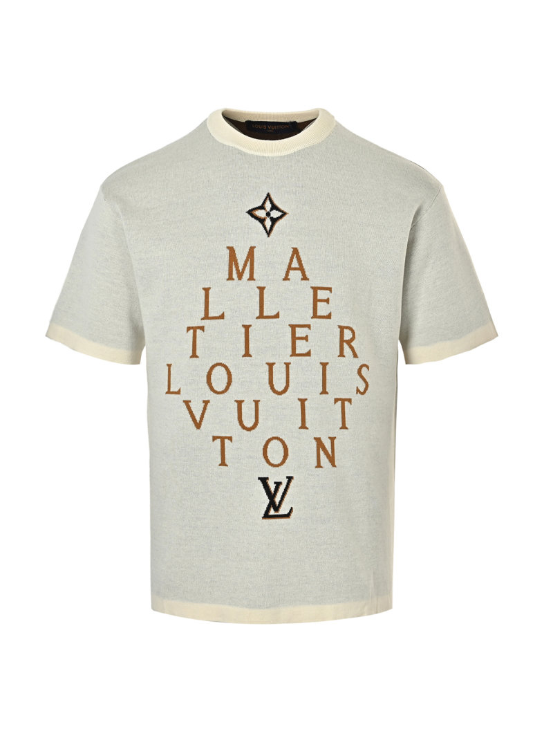 Louis Vuitton Cream Graphic Logo T-Shirt view