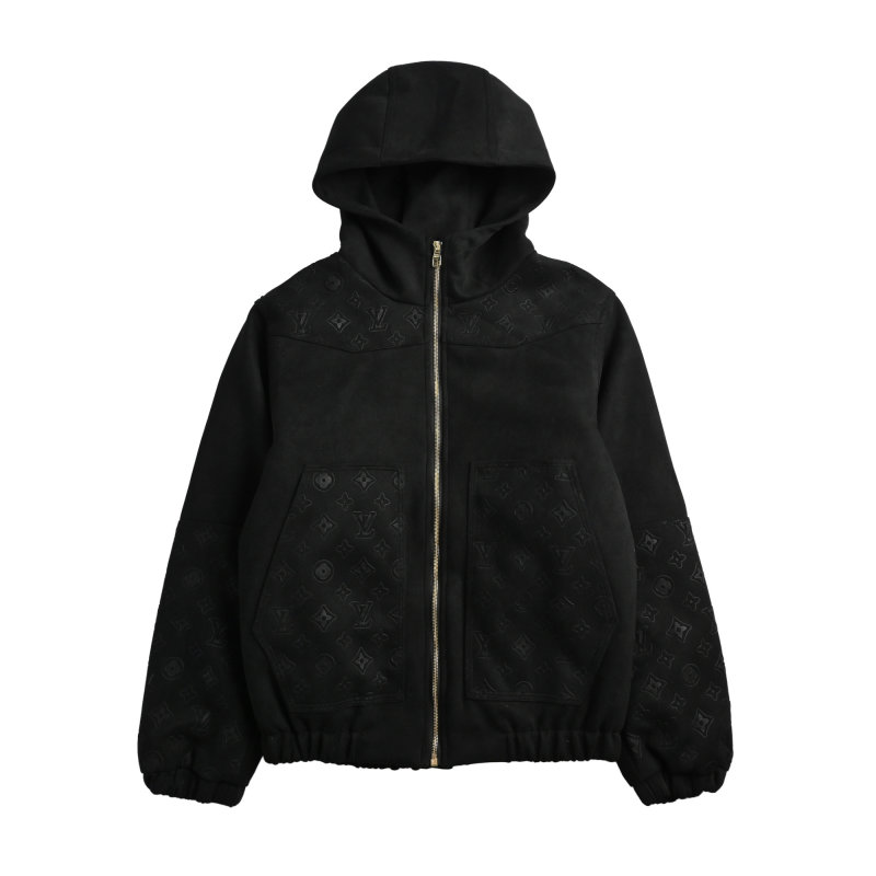 Louis Vuitton Monogram Down Puffer Jacket Black view