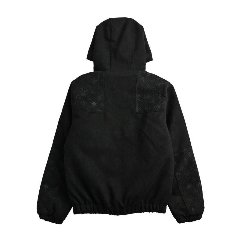 Louis Vuitton Monogram Down Puffer Jacket Black view